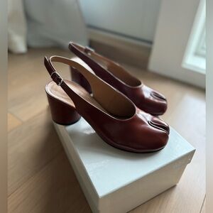 Maison Margiela Tabi Slingback Heel Size 38